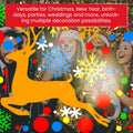 Projektorlicht für Weihnachten und Feiertage