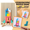 Stapelpuzzle-Set aus Holz