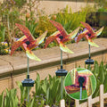 Wasserdichte Solar-Garten-Windmühlenleuchte