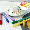 Hochpigmentierte Acrylfarbmarker