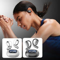 Drahtlose Bluetooth-Ohrhörer mit offenem Ohr und LCD-Display
