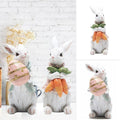Handgefertigte Osterhasenfiguren