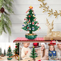 24-Tage-Countdown-Kalender mit Weihnachtsbaum, 24 Ornamenten