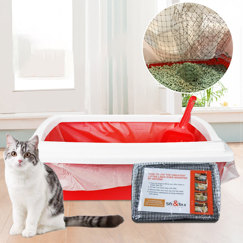 Wiederverwendbare Tasche für Katzentoiletten Zweitbild