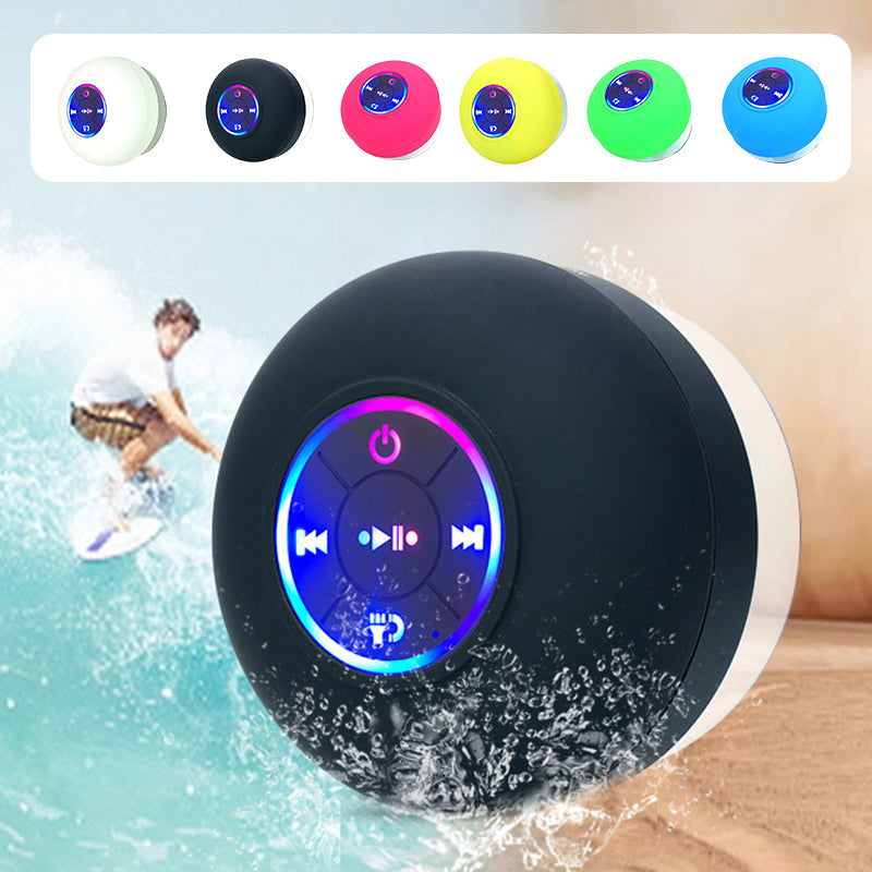 Mini-Bluetooth-Duschlautsprecher mit LED-Licht Zweitbild