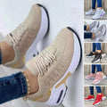 Damen-Schnürschuhe aus Netz