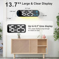 Sakerplus Multifunktions-LED-Display-Uhr