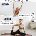 Sakerplus Multifunktions-LED-Display-Uhr