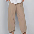 Freizeithose aus Baumwollleinen