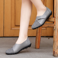 Hochwertige orthopädische Schuhe, echte bequeme Leder-Loafer