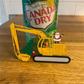Weihnachts-Bagger-Bauornament