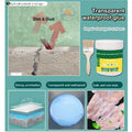Wasserfester und auslaufsicherer Kleber