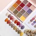 Neues Modell, einfarbiger Nagellackteller in 16 Farben