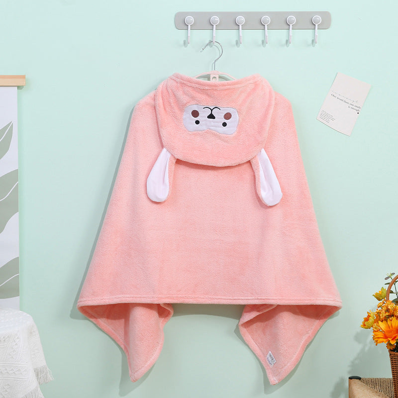 Baby-Badetuch mit Kapuze