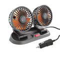 Doppelkopf-Auto-Kühlluftzirkulationsventilator