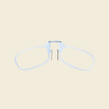 Beinlose Nasenbügel-Lesebrille
