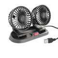 Doppelkopf-Auto-Kühlluftzirkulationsventilator