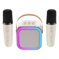 Mini-Karaoke-Maschine mit drahtlosen Mikrofonen