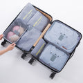 Set mit 7 Reise-Aufbewahrungstaschen