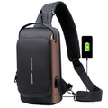 USB-Lade-Sport-Sling-Anti-Diebstahl-Umhängetasche