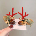 Rentiergeweih Weihnachts-Haarspange