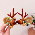 Rentiergeweih Weihnachts-Haarspange